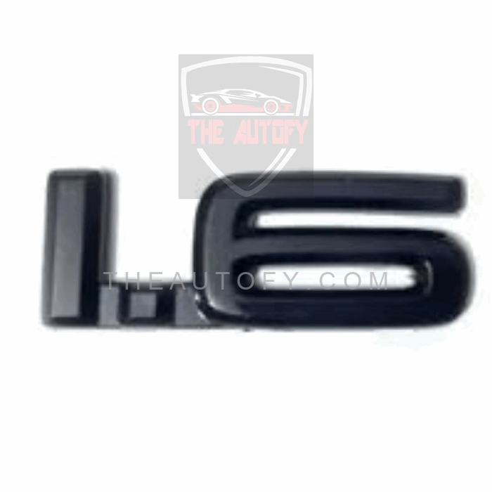 Matte Black car Logo Monogram Pakistan