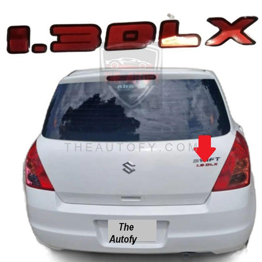 Suzuki Swift 1.3 DLX DX Sticker Emblem - Model 2010-2022 - THEAUTOFY.COM