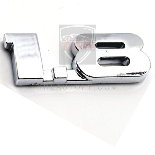 Honda Civic 1.8 Rear Chrome | Matte Black Logo - Model 2006-2022 - THEAUTOFY.COM