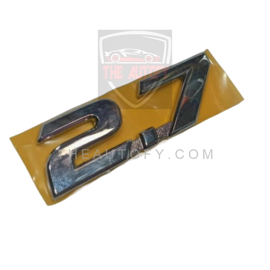 Toyota 2.7 Logo | Monogram - THEAUTOFY.COM