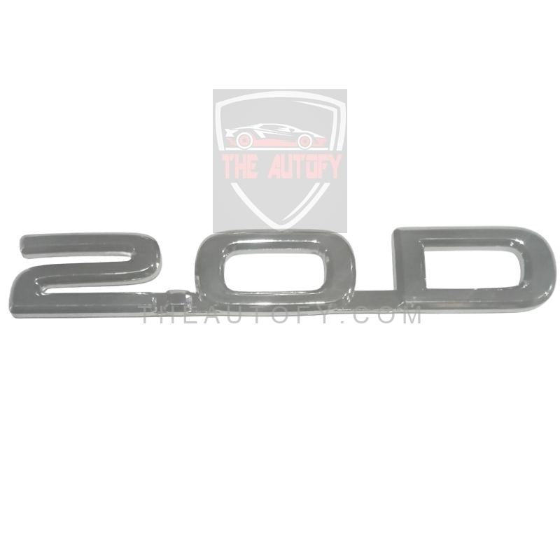 2.OD chrome logo for corolla indus