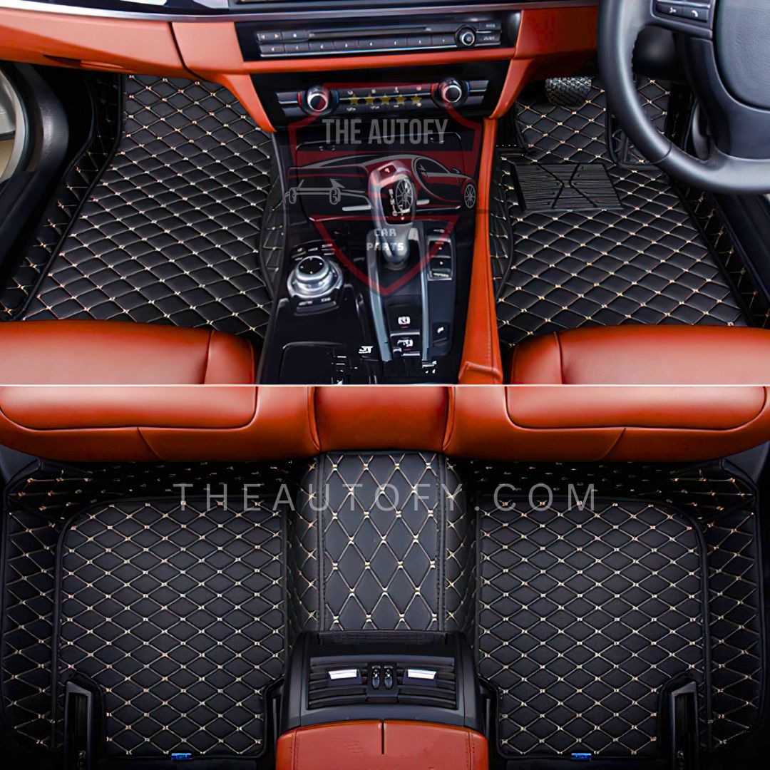 7DDiamondStitchingCustomFitFloorMatsSetBlack