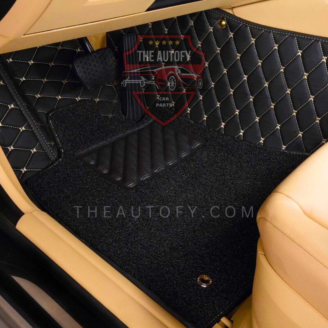 9D_Grass_Car_Floor_Mats_Set_Black