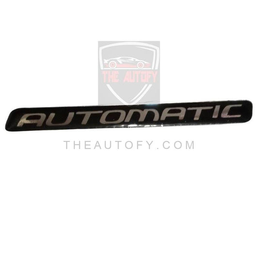 Toyota Corolla AUTOMATIC Sticker - Model 2002-2008 - THEAUTOFY.COM