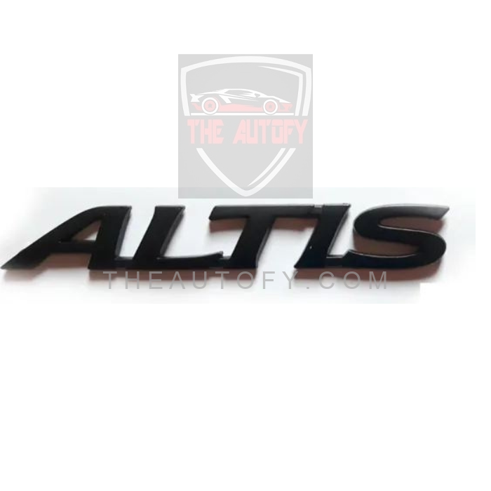 Toyota Corolla Altis Logo | Monogram | Emblem | Decal