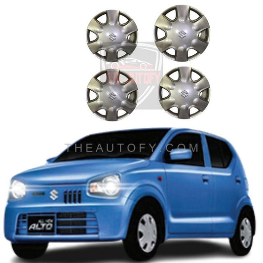 Suzuki Alto | Wagon R 13 inches Wheel Covers Set 4pcs - Model 2014-2025 - THEAUTOFY.COM