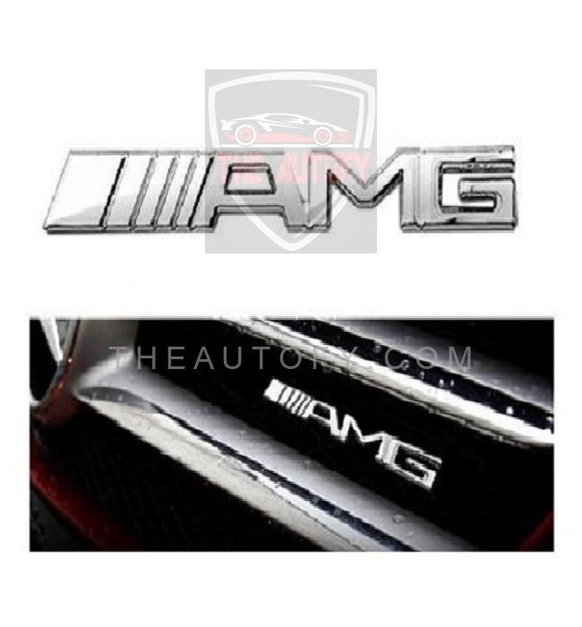 AMG Chrome Logo | Monogram - THEAUTOFY.COM