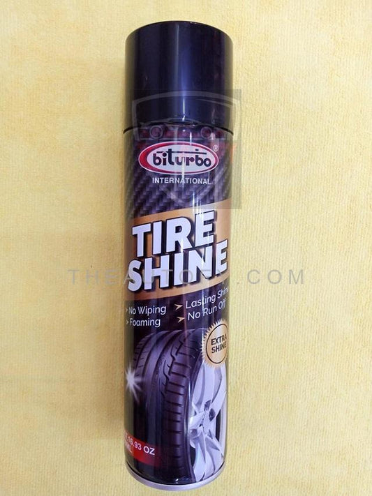 Biturbo Tire Shine Cleaning Wax | Tire Inflator - 650ML - THEAUTOFY.COM