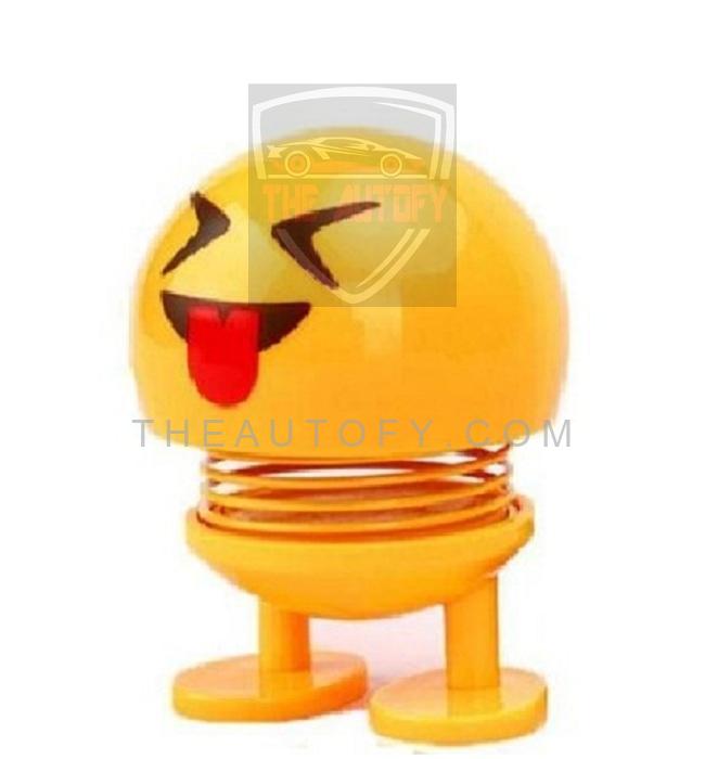 Bouncing Car Dashboard Smileys Emoji Emoticon - D