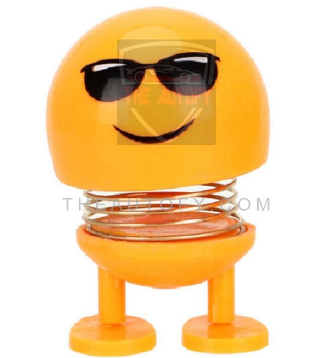 Bouncing Car Dashboard Smileys Emoji Emoticon - H