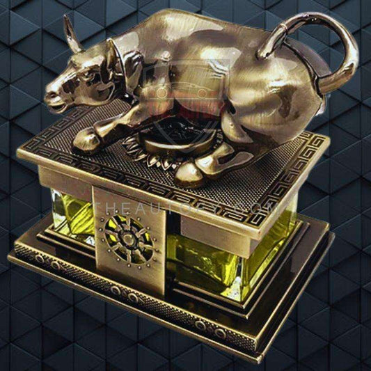 Bull Sculpture Car Perfume Fragrance For Dashboard V1 - 50ML - THEAUTOFY.COM
