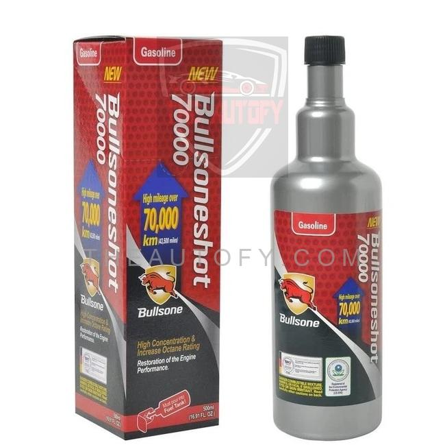 Bullsone Shot 70000 For High Milage Gasoline Engine - 500ml