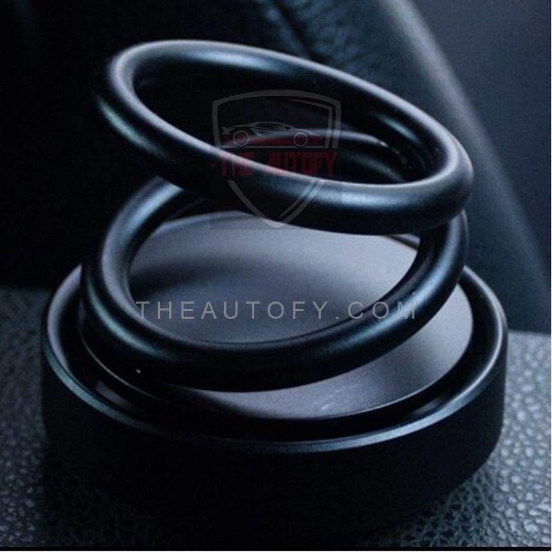 Fancy Spiral Ring Rotating Interior Decoration