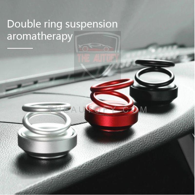 Fancy Spiral Ring Rotating Interior Decoration