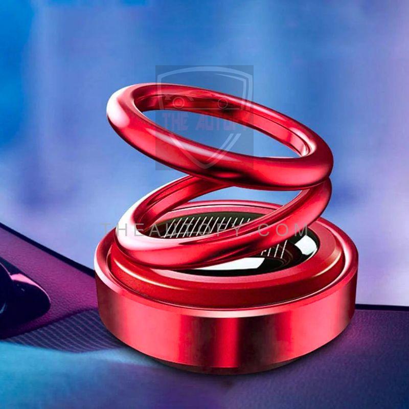 Fancy Spiral Ring Rotating Interior Decoration