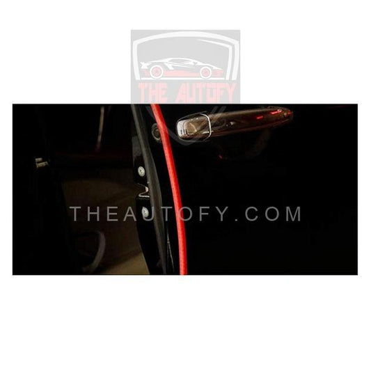 Universal Door Guards Protector Roll - Red - THEAUTOFY.COM