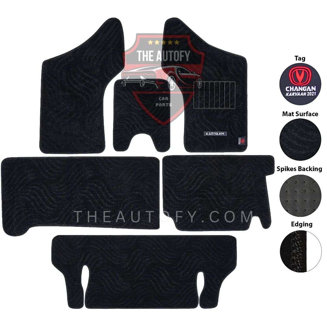 Changan Karvaan Floor Mats – Model 2018-2025 - THEAUTOFY.COM