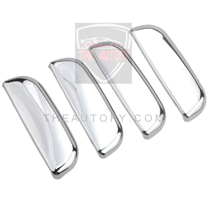 Suzuki Wagon-R Chrome Door Handle Covers 4pcs - Model 2014-2025 - THEAUTOFY.COM
