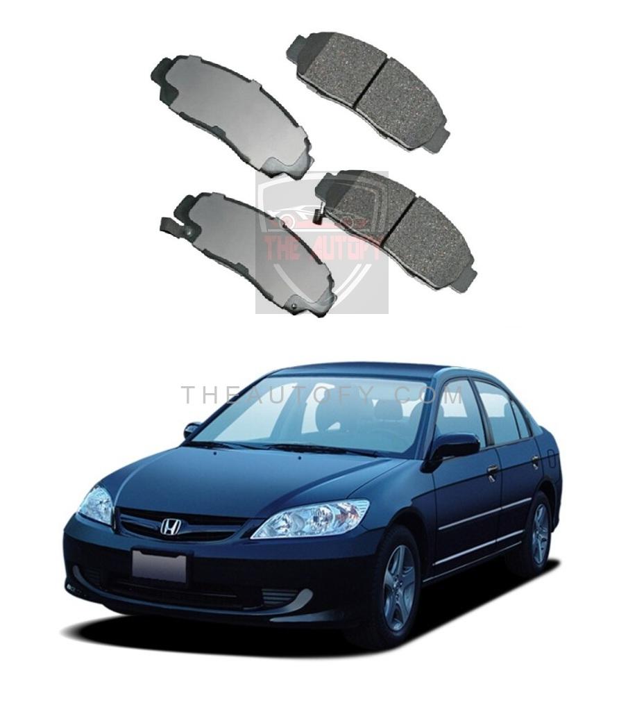 Honda Civic Front Brake Pads - Model 2001-2006 - THEAUTOFY.COM