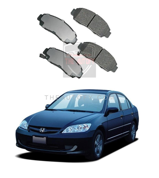 Honda Civic Front Brake Pads - Model 2001-2006 - THEAUTOFY.COM