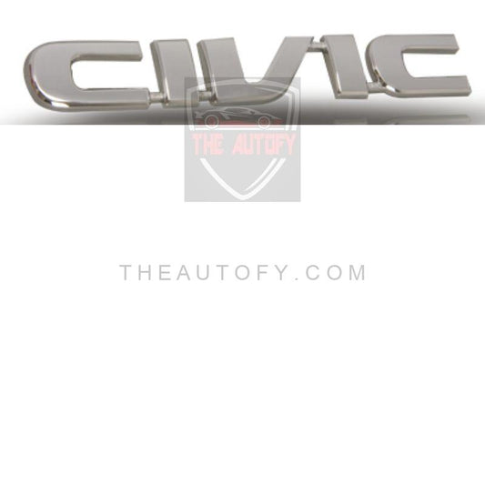 Honda Civic Rear Trunk Logo - Model 2001-2006 - THEAUTOFY.COM
