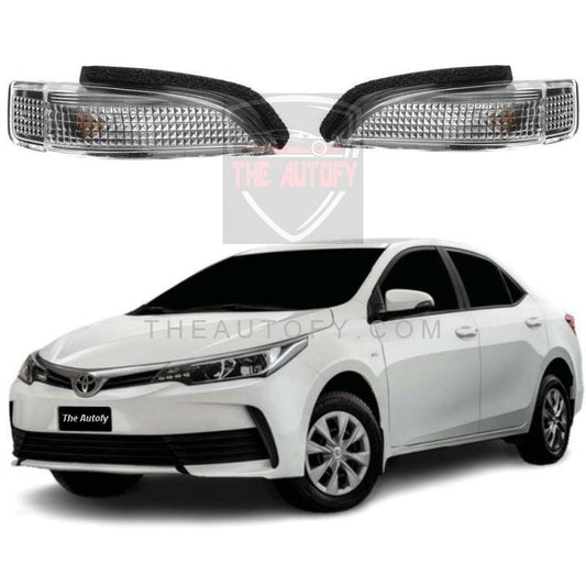 Toyota Corolla Side Mirror Indicator - Model 2014-2025 - THEAUTOFY.COM