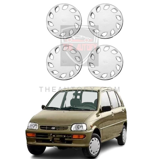 Dihatsu Cuore Wheel Covers Set 4pcs - Model 2000-2012 - THEAUTOFY.COM