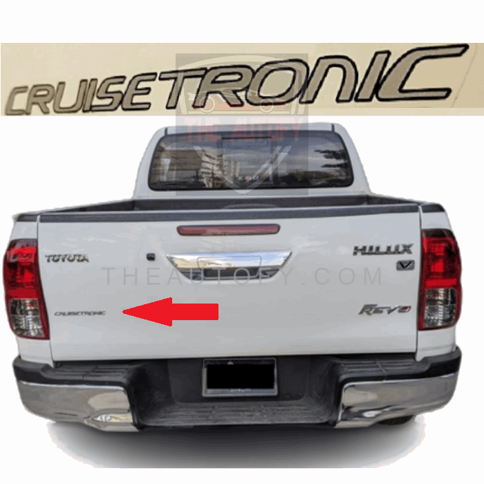Cruisetronic Sticker Logo | Emblem | Decal - THEAUTOFY.COM