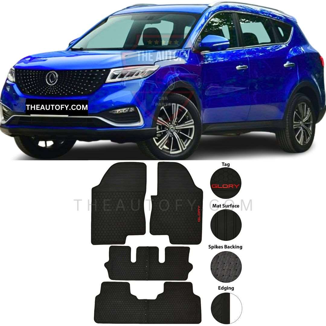 DFSK Glory 580 Pro Floor Mats – Model 2018-2025 - THEAUTOFY.COM