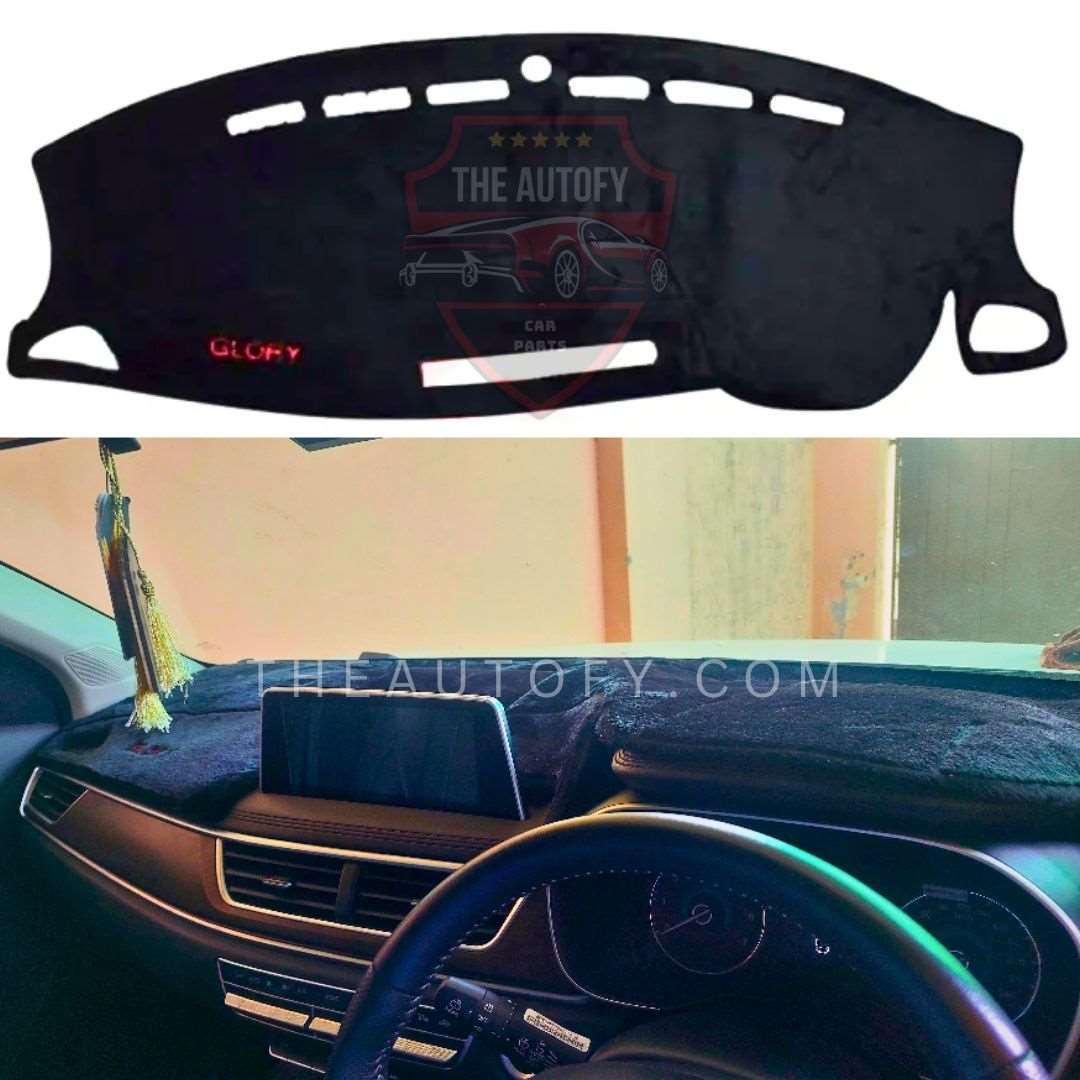 DFSK Glory 580 Pro Velvet Dashboard Carpet Mat – Model 2018-2025 - THEAUTOFY.COM