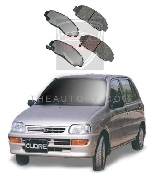 Daihatsu Cuore Front Brake Pads - Model 2000-2012 - THEAUTOFY.COM