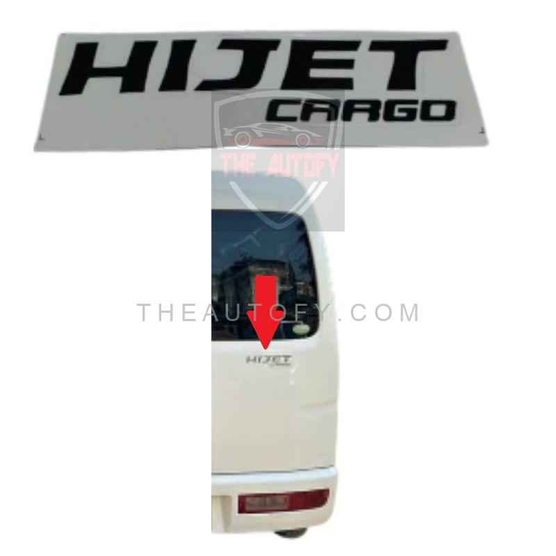 Daihatsu Hijet Cargo Logo Sticker Model 2004-2023 - THEAUTOFY.COM