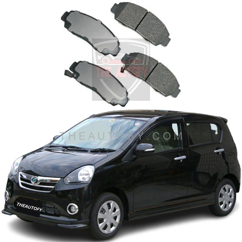 Daihatsu Mira e:s Front Brake Pads - Model 2011-2017 - THEAUTOFY.COM