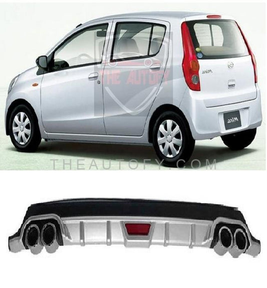 Dihatsu Mira Rear Bumper Diffuser - Model 2006-2011 - THEAUTOFY.COM
