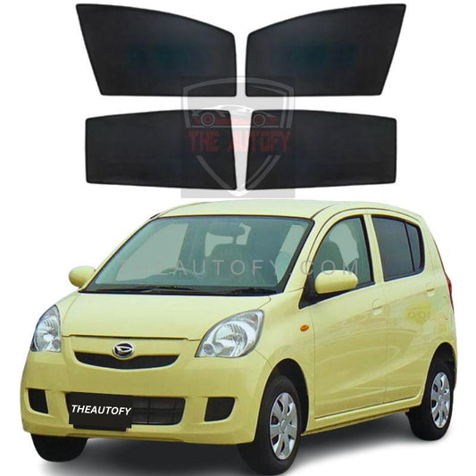 Daihatsu Mira Side Sun Shades 4pcs - Model 2006-2011 - THEAUTOFY.COM