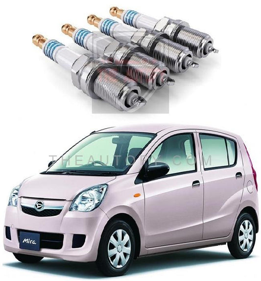 Daihatsu Mira Spark Plugs 3pcs - Model 2006-2011 - THEAUTOFY.COM