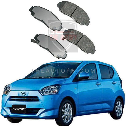 Daihatsu Mira e:s Front Brake Pads - Model 2017-2025 - THEAUTOFY.COM