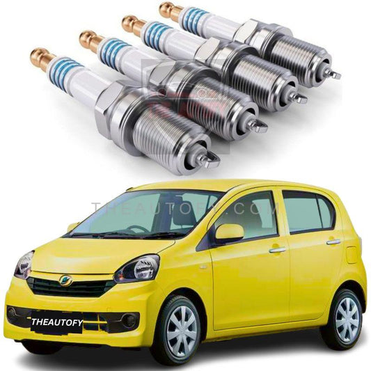 Daihatsu Mira e:s Spark Plugs 3pcs - Model 2011-2017 - THEAUTOFY.COM