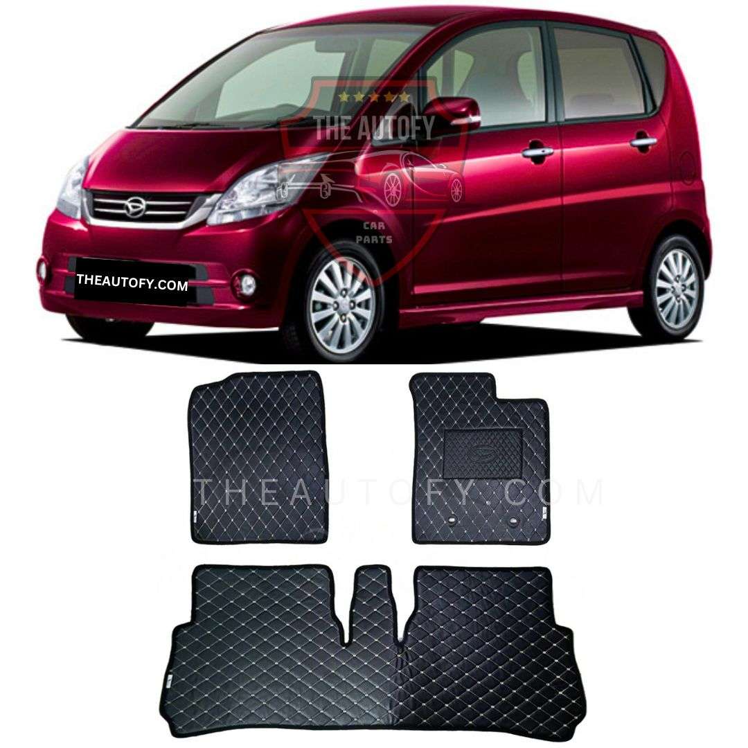 Daihatsu Move Floor Mats - Model 2006-2010 - THEAUTOFY.COM