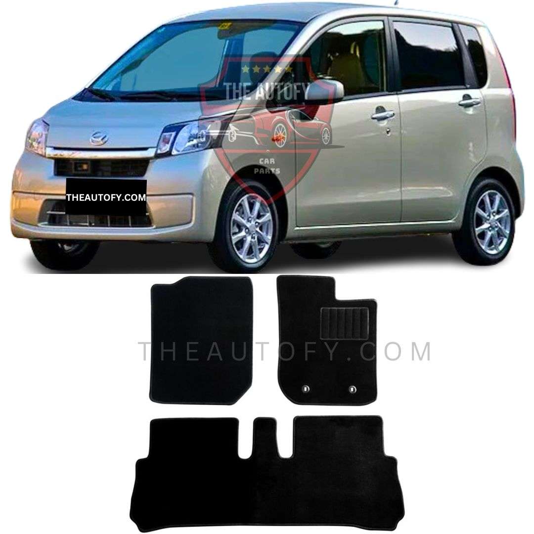 Daihatsu Move Floor Mats - Model 2011-2014 - THEAUTOFY.COM
