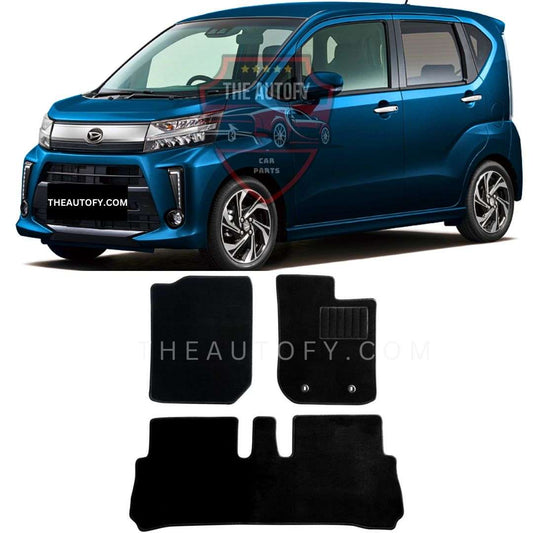 Daihatsu Move Floor Mats - Model 2014-2025 - THEAUTOFY.COM