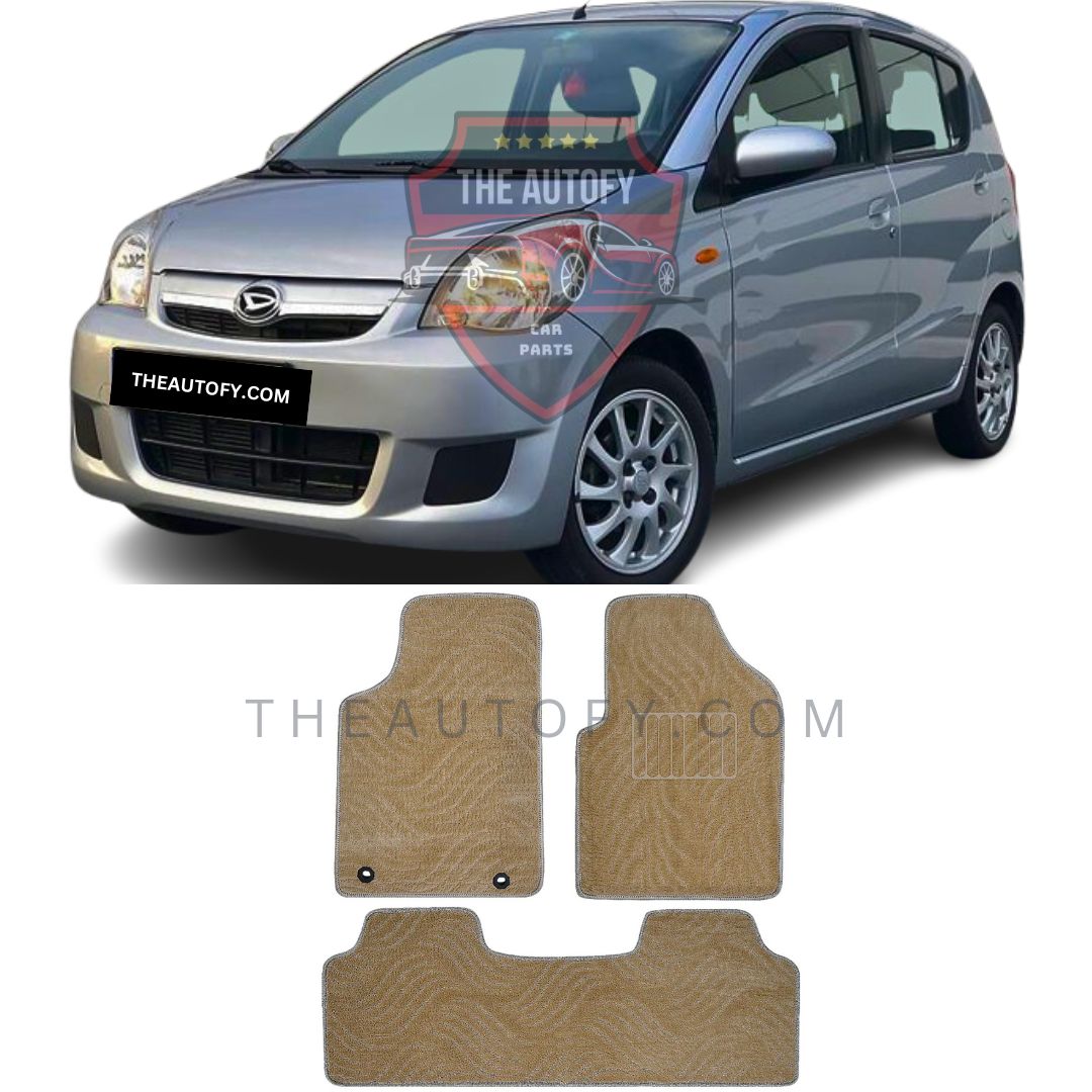 Daihatsu Mira Floor Mats - Model 2006-2011 - THEAUTOFY.COM