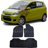 DaihatsuMiraL275PremiumLuxuryCarpetFloorMatsSetBlackColor
