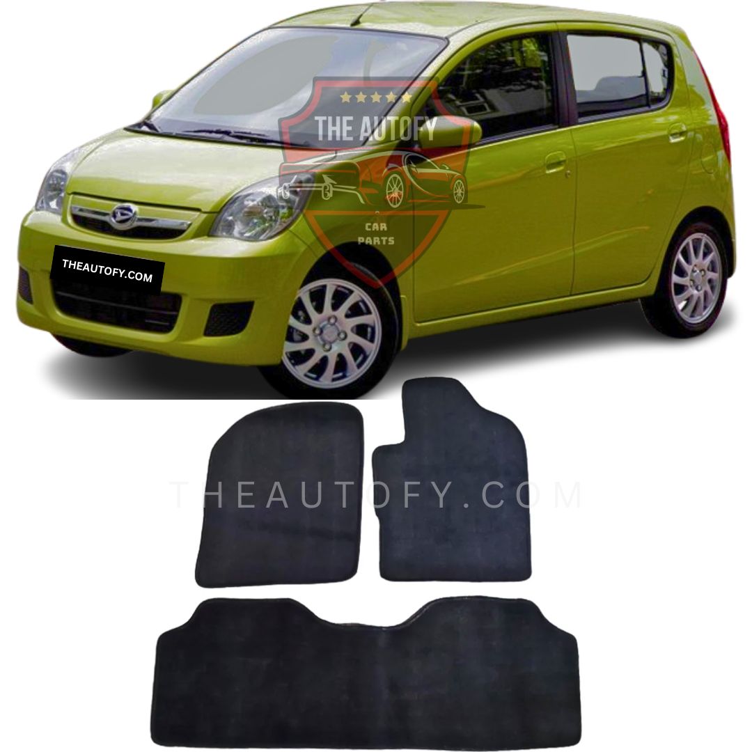 Daihatsu Mira Floor Mats - Model 2006-2011 - THEAUTOFY.COM