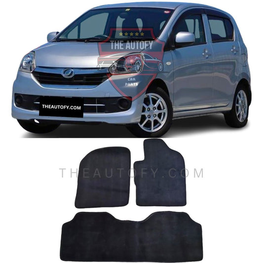 Daihatsu Mira e:s Floor Mats - Model 2011-2017 - THEAUTOFY.COM