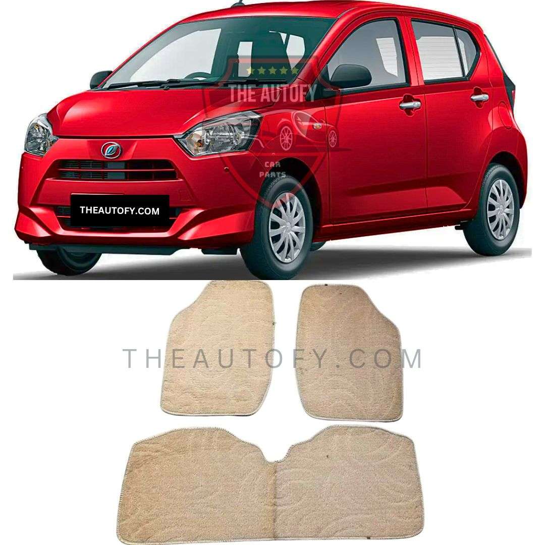 Daihatsu Mira e:s Floor Mats - Model 2017-2025 - THEAUTOFY.COM