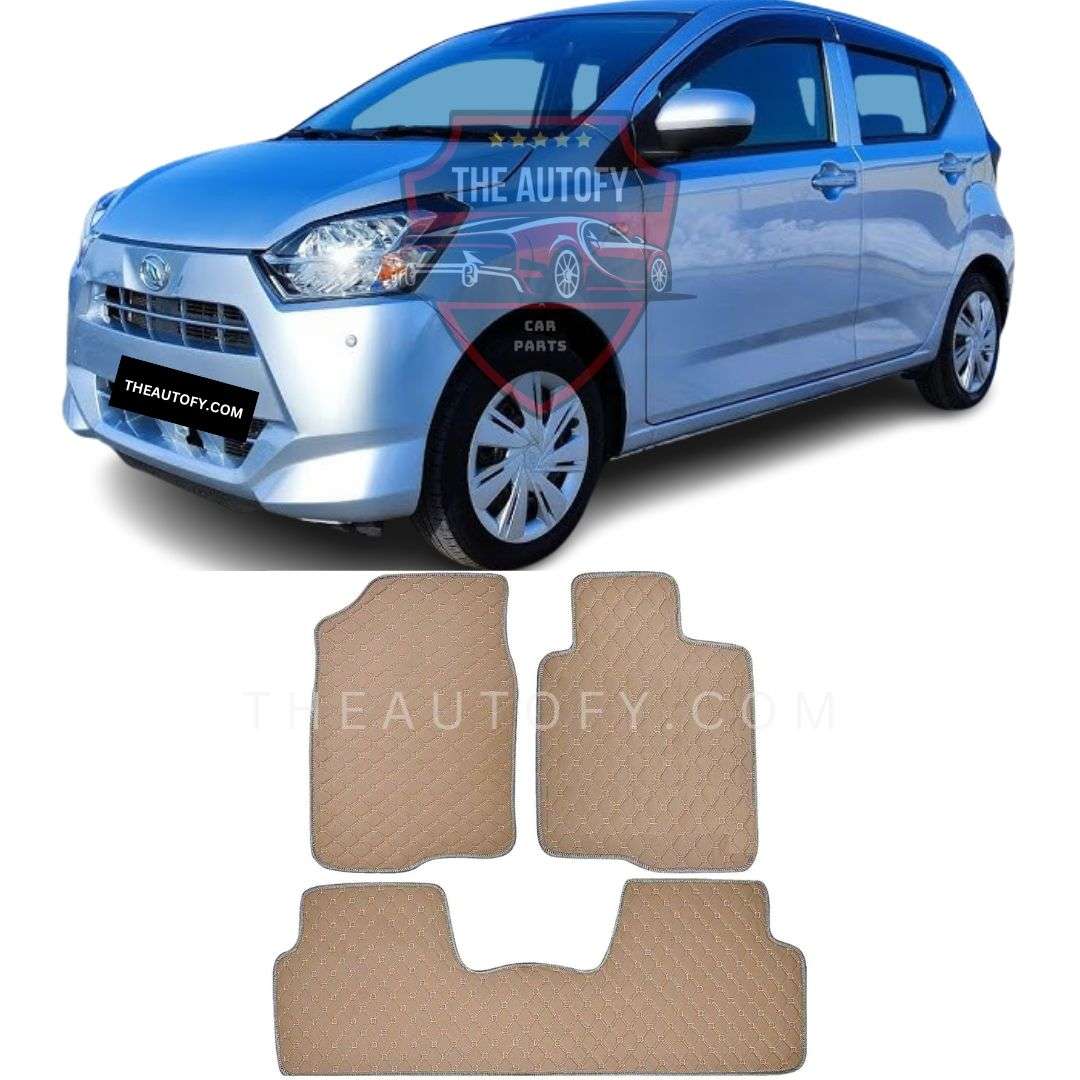 Daihatsu Mira e:s Floor Mats - Model 2017-2025 - THEAUTOFY.COM