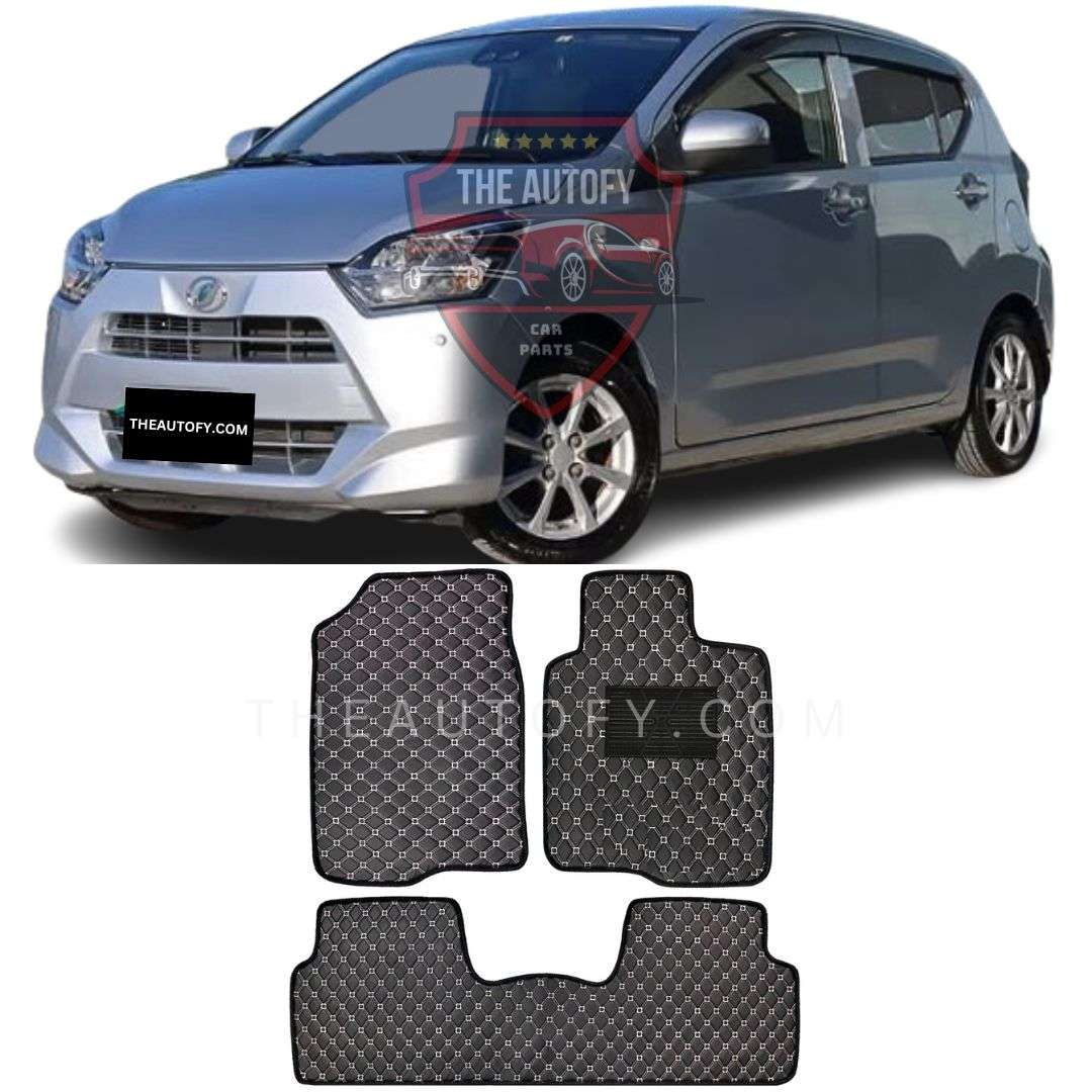 Daihatsu Mira e:s Floor Mats - Model 2017-2025 - THEAUTOFY.COM