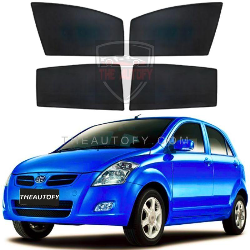 Faw V2 Side Windows Sun Shades 4pcs - Model 2013-2022 - THEAUTOFY.COM