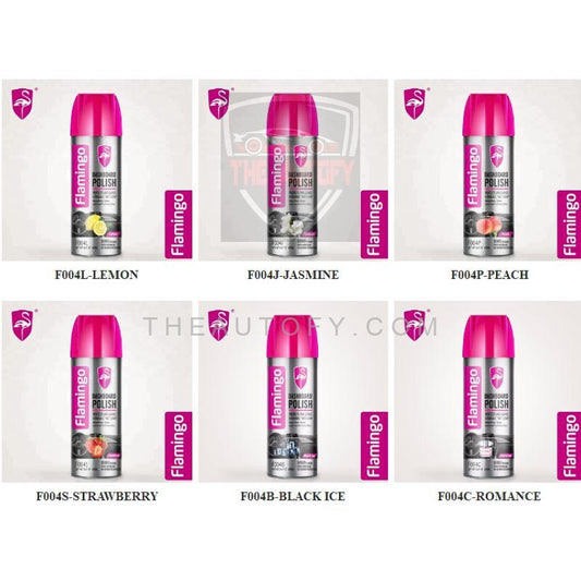Flamingo Car Dashboard Polish - 450 ML - THEAUTOFY.COM